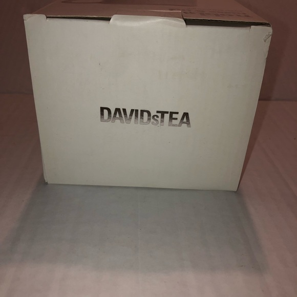 Nwot DAVIDsTEA Noble teacup with saucer - Picture 2 of 4